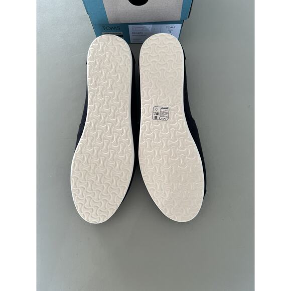 Toms Alpargata Black Canvas Women’s Size 7 - Picture 7 of 13